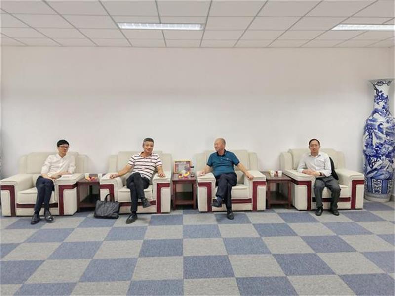 清华研究院陆院长一行 来赢博平台,赢博(中国)一站式服务平台共商产业规划